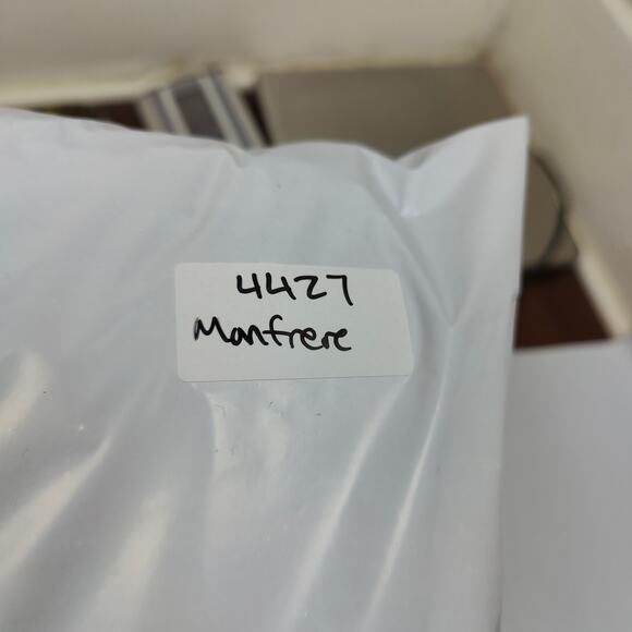 Monfrere Faux Leather Pants Mens Medium Gray‎ Pull On Joggers Preppy NWOT - Picture 7 of 7